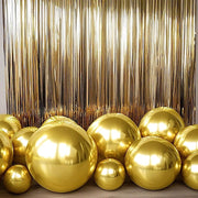 4 Round 32" Orbz Mylar Foil Balloons