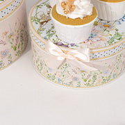 4 Round Nesting Gift Boxes with Lids