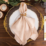 4 Sparkle Rhinestone Swirl Napkin Rings