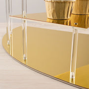 4-Tier Acrylic Cupcake Display Stand Spiral Stairway Design