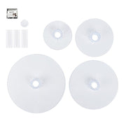 4 Tiers 14" Acrylic Cupcake Stand Set - Clear CAKE_STND_R4A