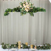 40" tall Rectangular Over The Table Acrylic Flower Display Stand - Clear PROP_STND_4040_CLR