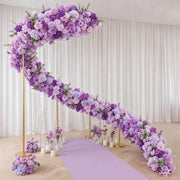 40" x 16" Pre-Arranged Assorted Silk Flower Runner