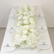 40" x 16" Pre-Arranged Assorted Silk Flower Runner