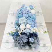 40" x 16" Pre-Arranged Assorted Silk Flower Runner