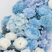 40" x 16" Pre-Arranged Assorted Silk Flower Runner
