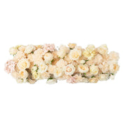 40" x 16" Pre-Arranged Assorted Silk Flower Runner ARTI_RUN_RS04_16X40_MIX081