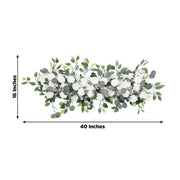 40" x 16" Pre-Arranged Silk Floral Runner Assorted Artificial Flowers