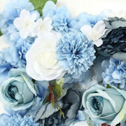 40" x 16" Pre-Arranged Silk Floral Runner Assorted Artificial Flowers