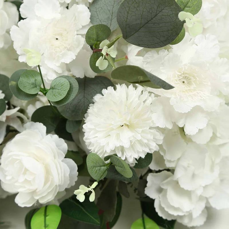 40" x 16" Pre-Arranged Silk Floral Runner Assorted Artificial Flowers