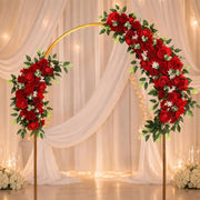 40" x 16" Pre-Arranged Silk Floral Runner Assorted Artificial Flowers