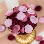 400 Silk Rose Petals Matte Round Artificial Flowers Table Confetti