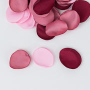 400 Silk Rose Petals Matte Round Artificial Flowers Table Confetti