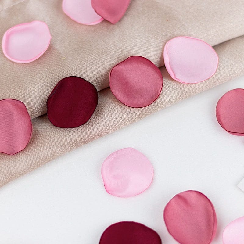 400 Silk Rose Petals Matte Round Artificial Flowers Table Confetti