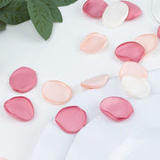 400 Silk Rose Petals Matte Round Artificial Flowers Table Confetti