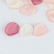 400 Silk Rose Petals Matte Round Artificial Flowers Table Confetti