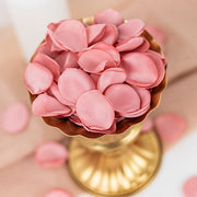 400 Silk Rose Petals Matte Round Artificial Flowers Table Confetti