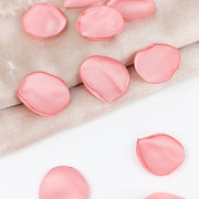 400 Silk Rose Petals Matte Round Artificial Flowers Table Confetti