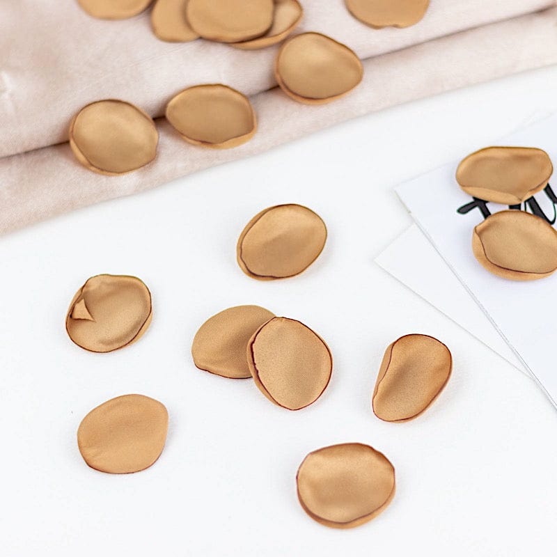 400 Silk Rose Petals Matte Round Artificial Flowers Table Confetti