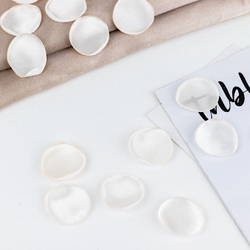 400 Silk Rose Petals Matte Round Artificial Flowers Table Confetti