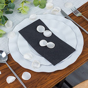 400 Silk Rose Petals Matte Round Artificial Flowers Table Confetti