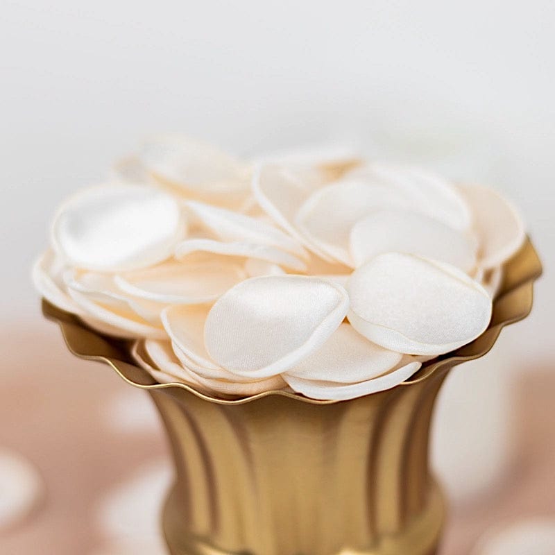 400 Silk Rose Petals Matte Round Artificial Flowers Table Confetti