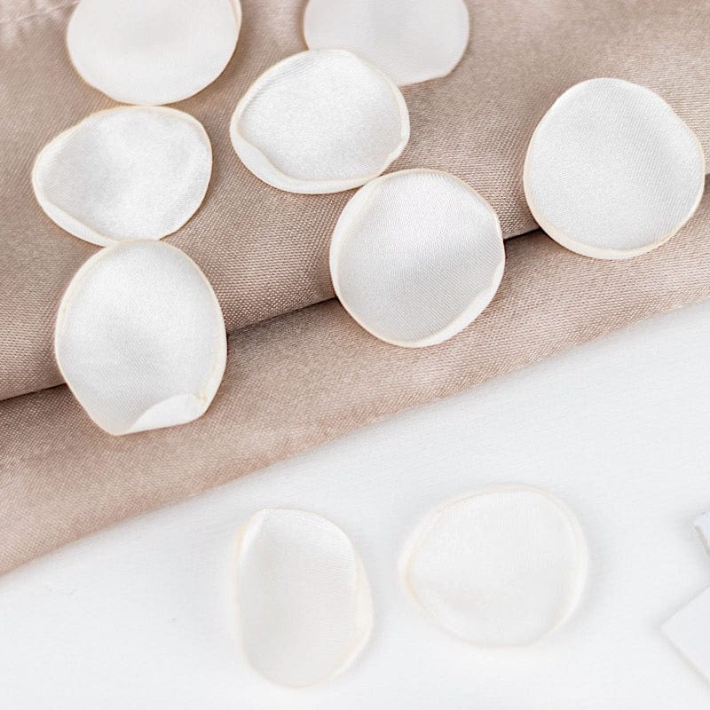 400 Silk Rose Petals Matte Round Artificial Flowers Table Confetti