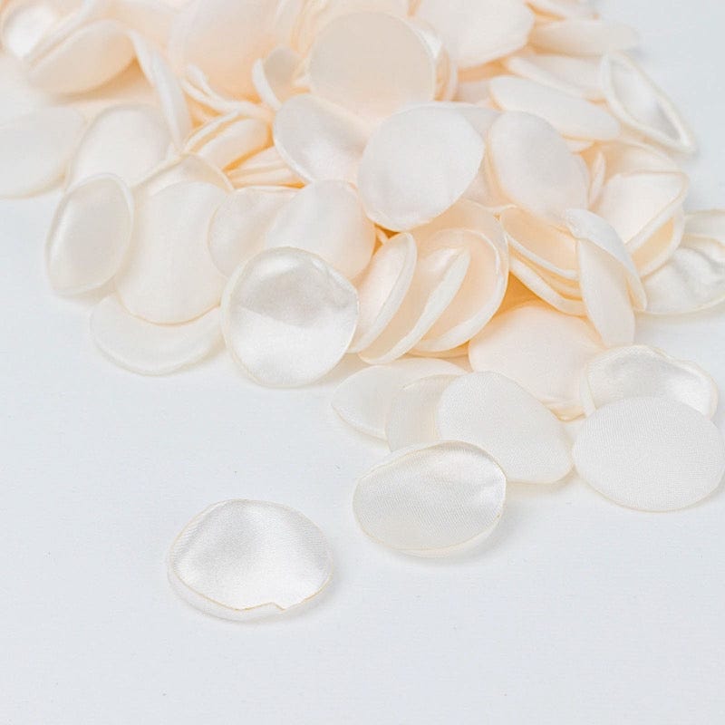 400 Silk Rose Petals Matte Round Artificial Flowers Table Confetti