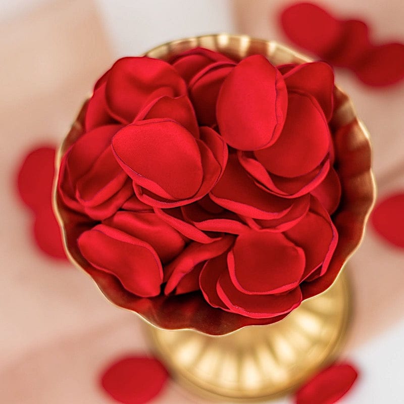 400 Silk Rose Petals Matte Round Artificial Flowers Table Confetti