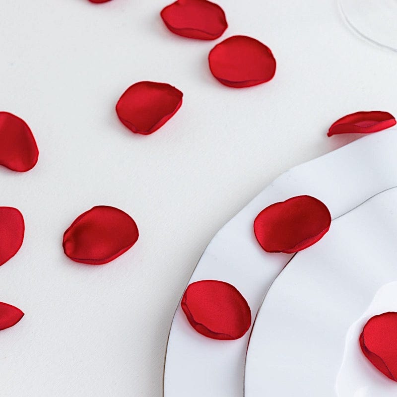 400 Silk Rose Petals Matte Round Artificial Flowers Table Confetti