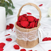 400 Silk Rose Petals Matte Round Artificial Flowers Table Confetti