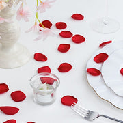 400 Silk Rose Petals Matte Round Artificial Flowers Table Confetti