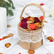 400 Silk Rose Petals Matte Round Artificial Flowers Table Confetti