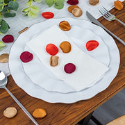 400 Silk Rose Petals Matte Round Artificial Flowers Table Confetti