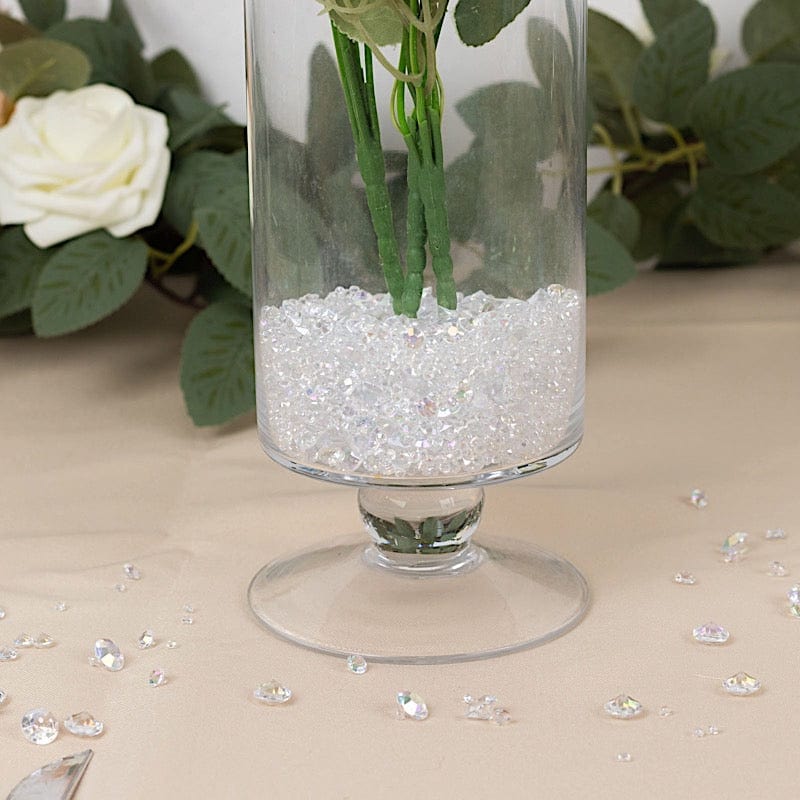 4000 Acrylic Diamond Vase Fillers Table Scatters - Iridescent ICE_DIA_MIX_ABW