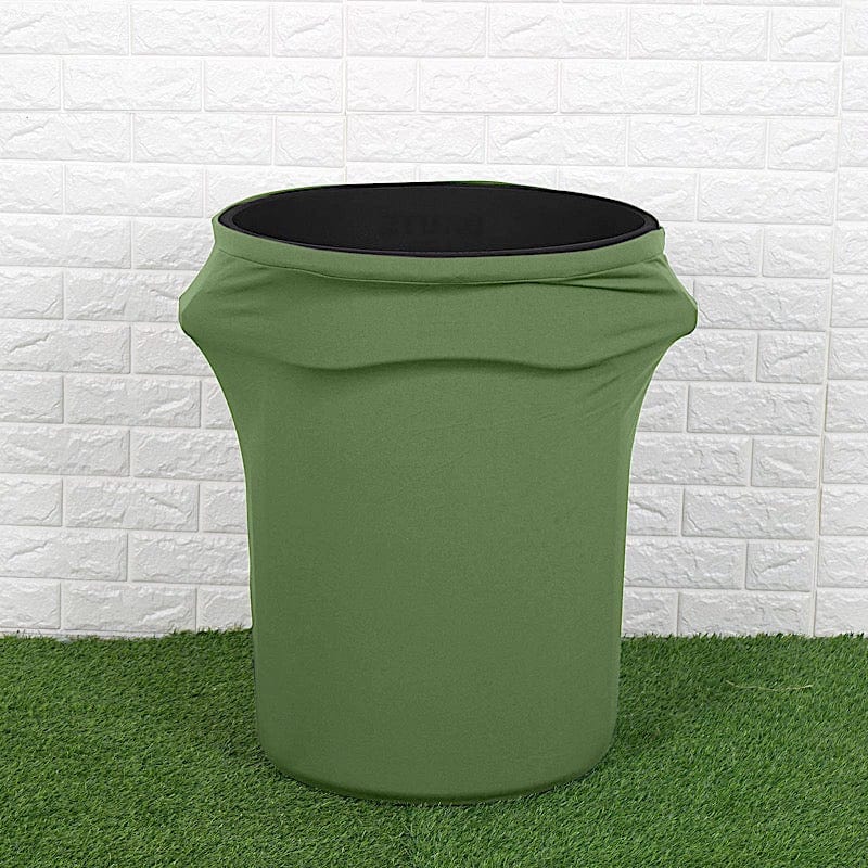 41-50 Gallons Spandex Stretch Round Trash Bin Cover