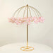 42" Metal Umbrella Flower Stand - Gold IRON_STND20_40_GOLD