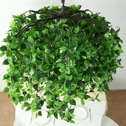 46" Artificial Ivy Leaves Hanging Flower Chandelier  - Green ARTI_CEIL_IVY01_GRN