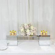 46" x 12" Plexiglass Connector Plate for Rectangular Pedestal Stands