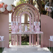 46" x 12" Plexiglass Connector Plate for Rectangular Pillar Pedestal Stands - Clear PROP_BOX_001_B2_45_CLR