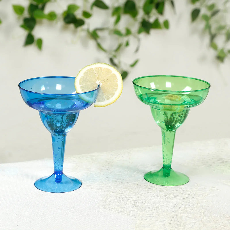 48 Plastic 12 oz Margarita Glasses - Assorted PLST_CU0031_MIX_PK48