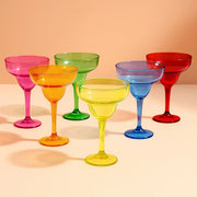 48 Plastic 12 oz Margarita Glasses - Assorted PLST_CU0031_MIX_PK48