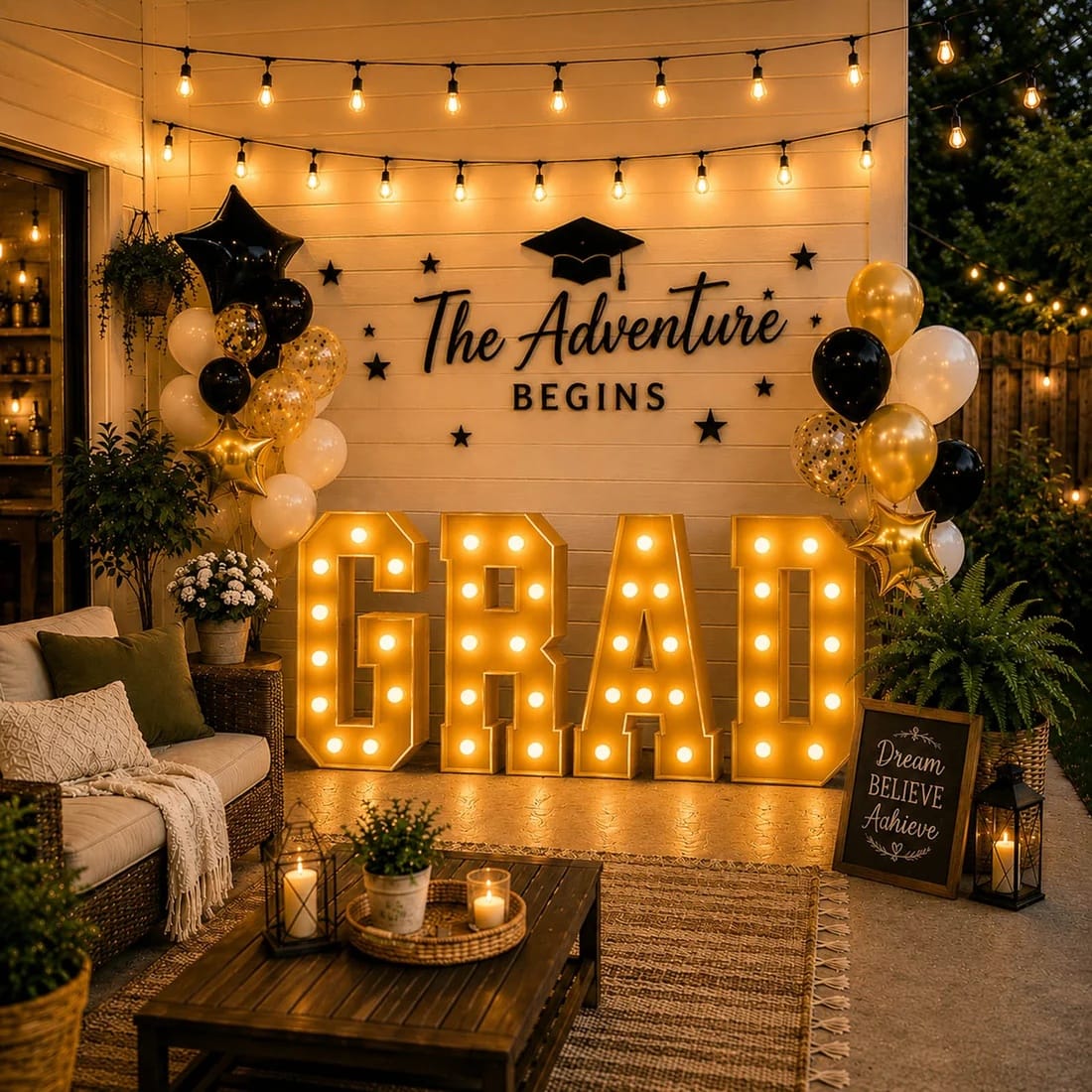 4ft Lighted Pre-Cut Foam Board LED 