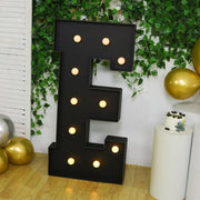 4ft Lighted Pre-Cut Foam Board LED Marquee Letter - Black
