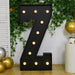 4ft Lighted Pre-Cut Foam Board LED Marquee Letter - Black