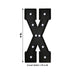 4ft Lighted Pre-Cut Foam Board LED Marquee Letter - Black