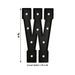 4ft Lighted Pre-Cut Foam Board LED Marquee Letter - Black