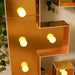 4ft Lighted Pre-Cut Foam Board LED Marquee Letter - Gold