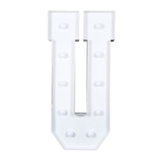 4ft XL LED Marquee Letter Foam Board with 10 Warm White Battery Operated LEDs - White WOD_METLTR11_4FT_U