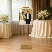 5.5 ft Heavy Duty Adjustable Metal Floor Display Easel Stand